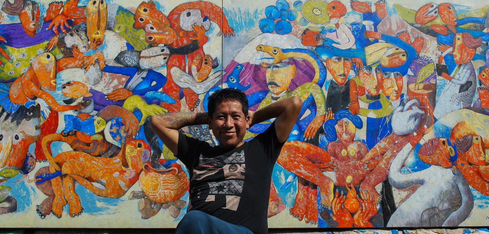 El maestro en su taller