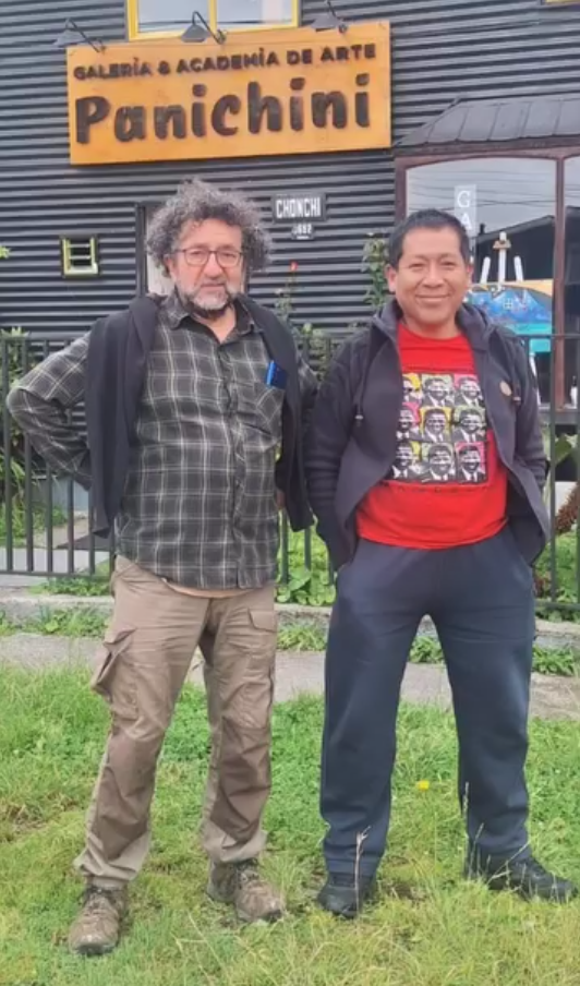Con Robinson Barría